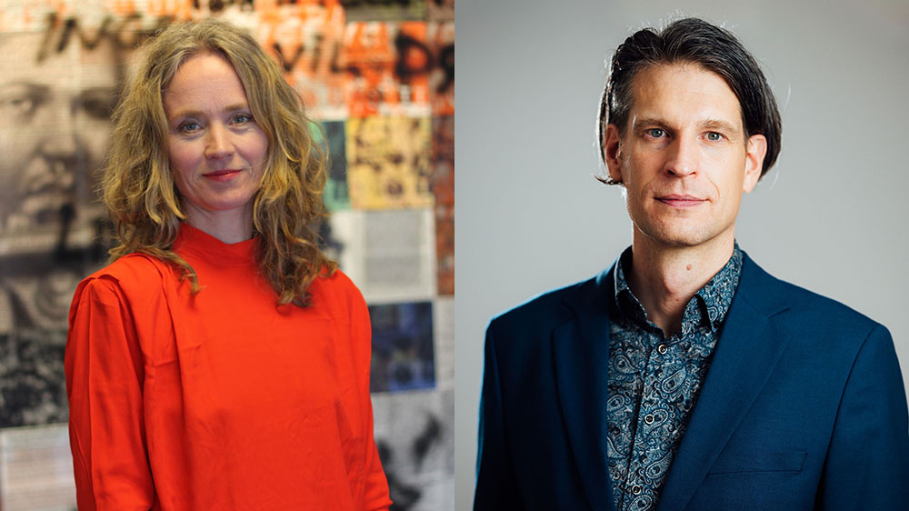 Elisabeth Tveito Johnsen and Jens Köhrsen. Foto