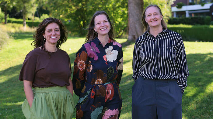 Samantha Leanne Smith, Ragnhild Marthine Bø and Sarah Moran. Photo