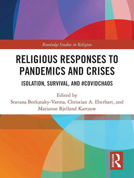 Religious Responses To Pandemics and Crises. Book cover.