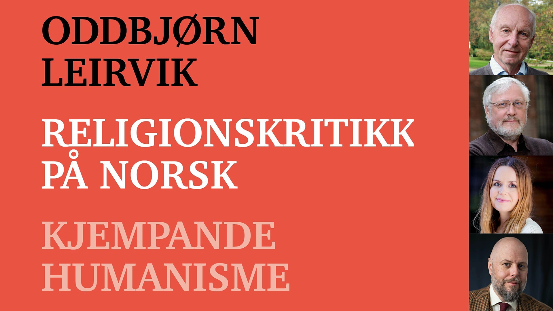 Religionskritikk på norsk. Bokomslag. 