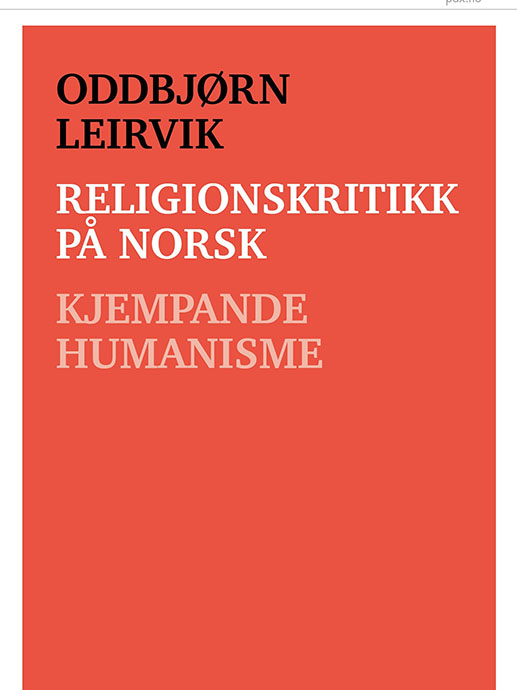 Religionskritikk på norsk bokomslag