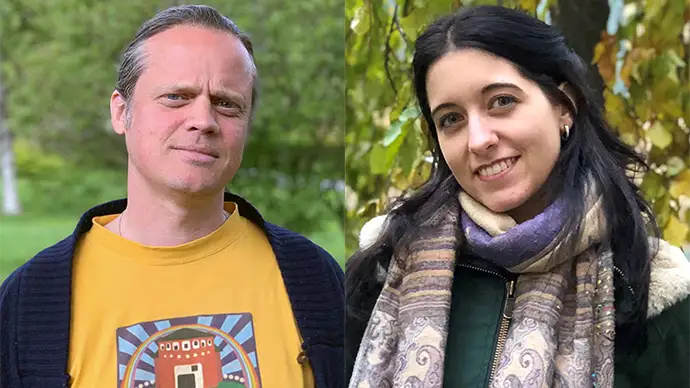 Sjur Atle Furali og Serena Baldari. Foto